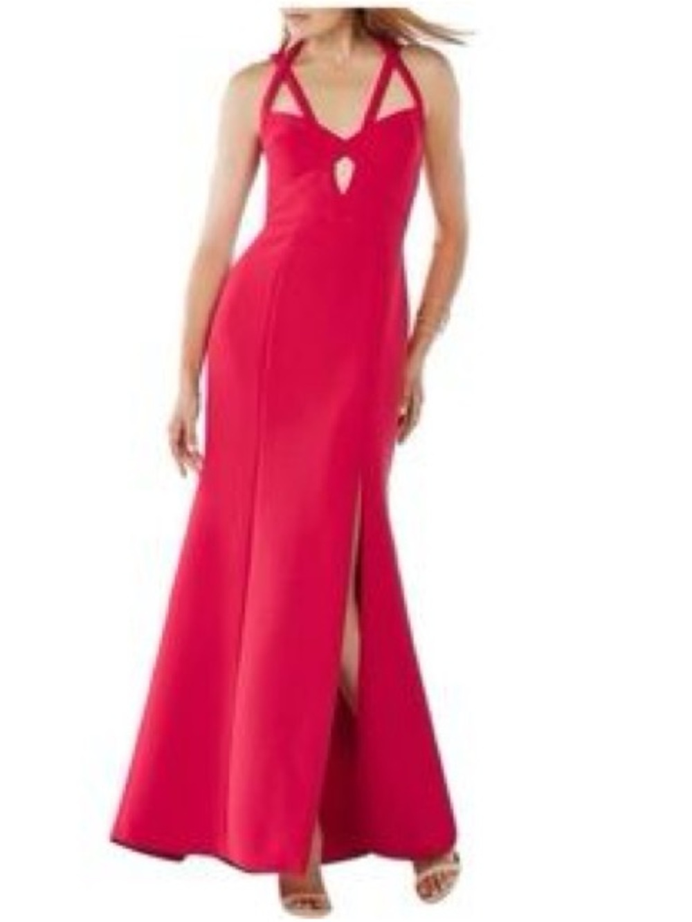BCBGMaxAzria Red Gown- Madilynn size 0